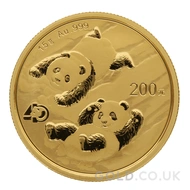 2022 15g Gold Panda Coin