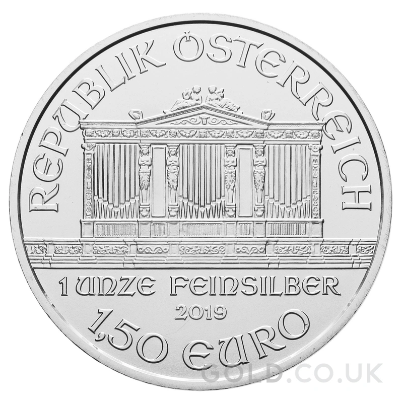2019 Austrian Philharmonic Silver Coin 1oz
