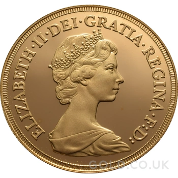 1980 Proof £2 Coin Gold Double Sovereign