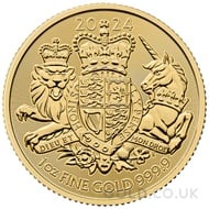 Royal Arms 1oz Gold Coin (2024)