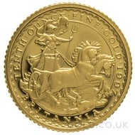1997 Tenth Ounce Proof Britannia