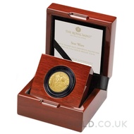 Vader & Palpatine Quarter Ounce Proof Gold Coin Boxed (2023)