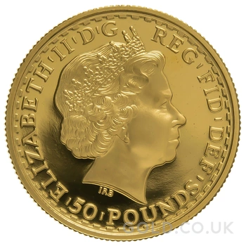 2002 Proof 1/2oz Gold Britannia Coin