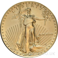 1989 Gold American Eagle Coin 1oz