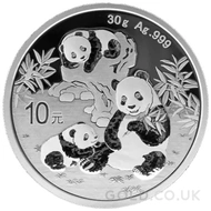 Silver Panda 30g (2025)