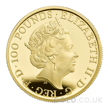 2023 Royal Mint 1oz Year of the Rabbit Proof Gold Coin Boxed