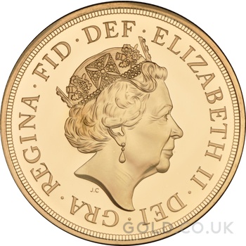 2016 Gold £5 Coin Brilliant Uncirculated Boxed