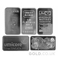 1oz Platinum Bar (Best Value)