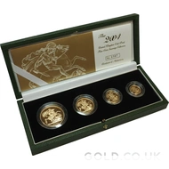 2004 Gold Proof Sovereign Four Coin Boxed Set