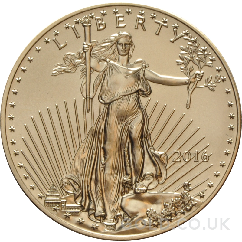 2016 1/2oz American Eagle Gold Coin