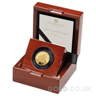 2024 1/4oz Gold Proof Royal Mint Lunar Year of the Dragon Boxed