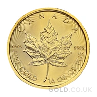 2021 1/4oz Gold Maple Leaf Coin
