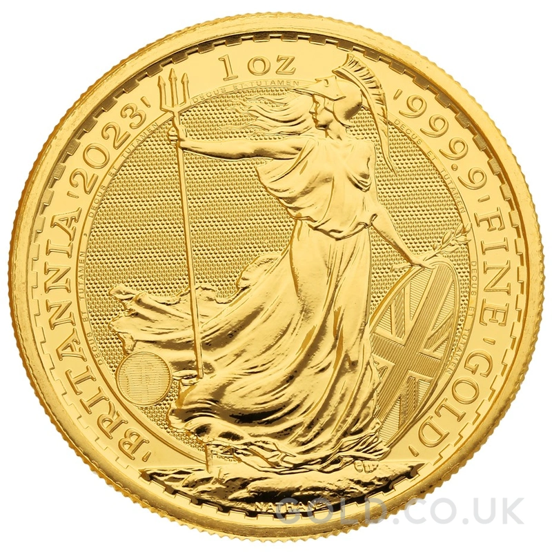 2023 Gold Britannia Coin 1oz Queen Elizabeth II