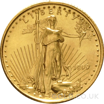 1999 1/10oz American Eagle Gold Coin