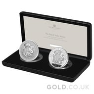Seymour Unicorn - Tudor Beasts Proof Silver Two Coin Set (2024)