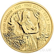 Maid Marian 1oz Gold Coin (2022)