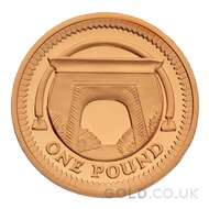 One Pound Gold Coin - Egyptian Arch (2006)