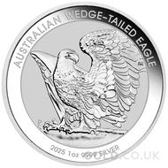 Silver Wedge-Tailed Eagle 1oz Coin (2025)