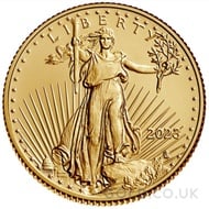 Tenth Ounce American Eagle Gold Coin (2023)