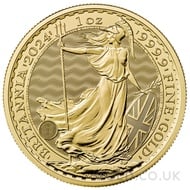 Britannia One Ounce Gold Coin (2024)