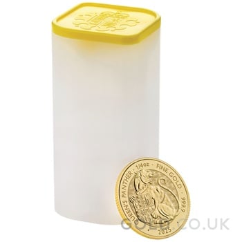 2025 Queen's Panther - Tudor Beasts 1oz Gold Coin