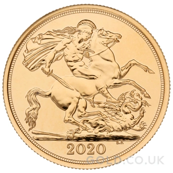 2020 £2 Coin Gold Double Sovereign