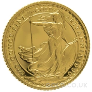 1990 Tenth Ounce Proof Britannia
