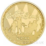 Rolling Stones Music Legends 1oz Gold Coin (2022)