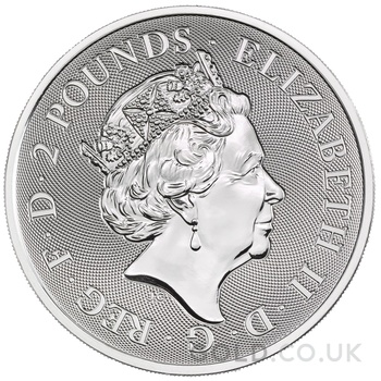 2020 Royal Mint Valiant Silver Coin 1oz 