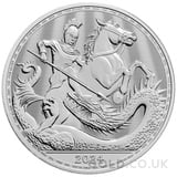 St George & the Dragon One Ounce Silver Coin (2024)