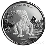 Komodo Dragon 1 Ounce Silver Coin (2022)
