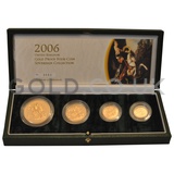Gold Proof Sovereign Four Coin Boxed Set (2006)