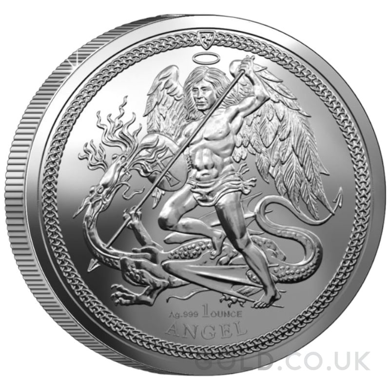 2024 Silver 1oz Isle of Man Angel Coin