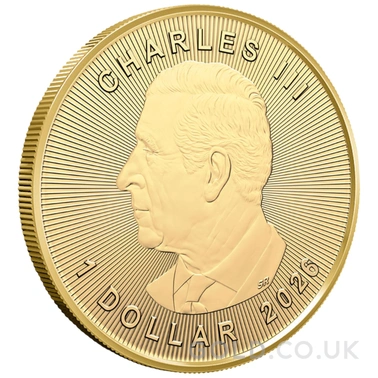 2026 1/20oz Canadian Maple Leaf Gold Coin
