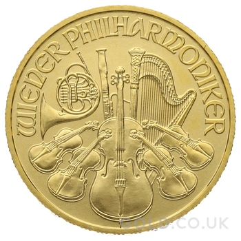 2019 1/4oz Austrian Gold Philharmonic Coin