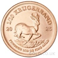 Gold Krugerrand 1/10oz (2025)