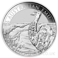 Silver Emu 1oz Coin (2024)