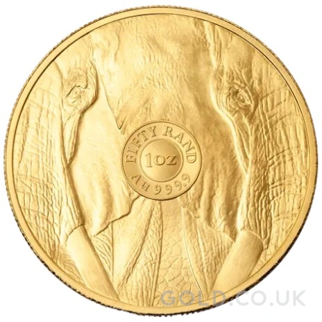 2026 Elephant Gold Coin Big Five Series 1oz