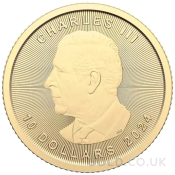 2024 1/4oz Canadian Maple Leaf Gold Coin