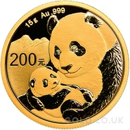 2019 15g Gold Panda Coin