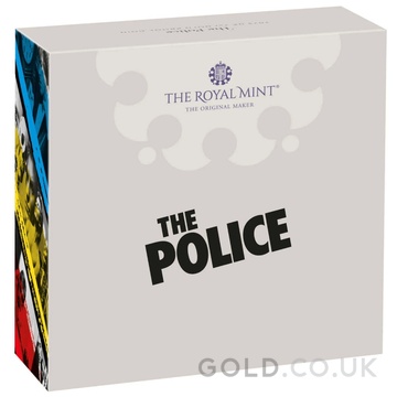 2023 Proof 2oz The Police Gold Coin Music Legends Boxed