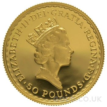 1996 Proof 1/2oz Gold Britannia Coin