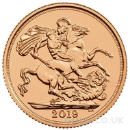 2019 Gold Sovereign Coin Elizabeth II