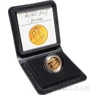 Gold Proof Sovereign Boxed (1982)