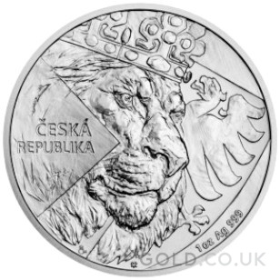 2024 1oz Czech Lion Silver Coin
