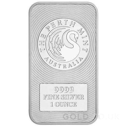 Perth Mint 1oz Kangaroo Silver Bar