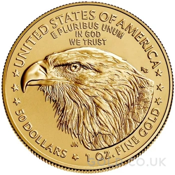 2021 American Eagle Gold Coin 1oz Type II