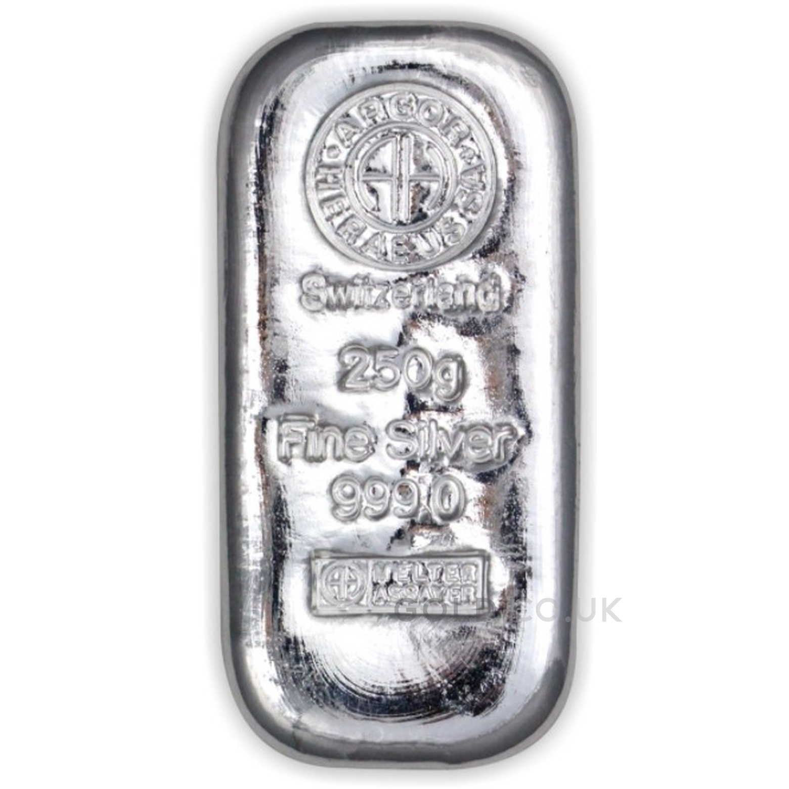 250g Silver Bar Argor-Heraeus