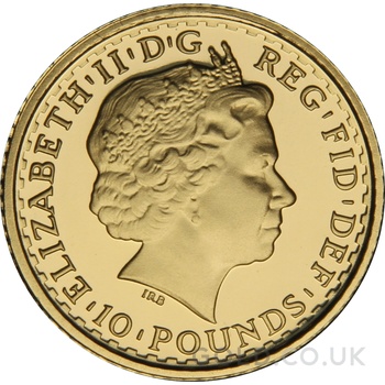 2010 Proof 1/10oz Gold Britannia Coin