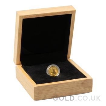 2022 1/10oz Gold Britannia Coin Gift Boxed